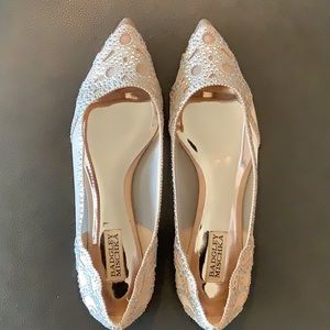 BADGLEY MISCHKA CRYSTAL FLATS SZ 9.5